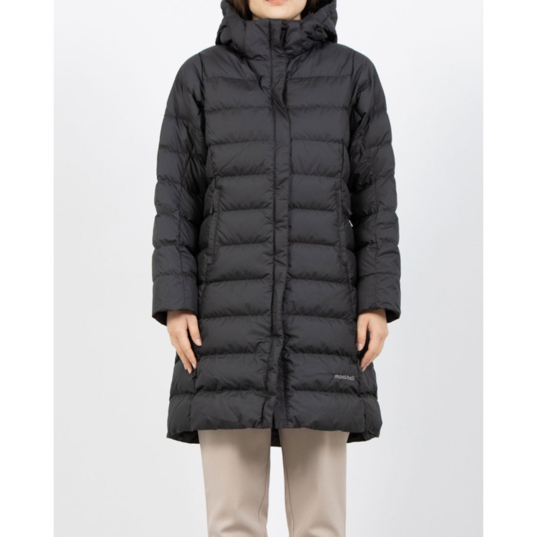 モンベル mont-bell トラベルダウンロングコート Women's （ブラック