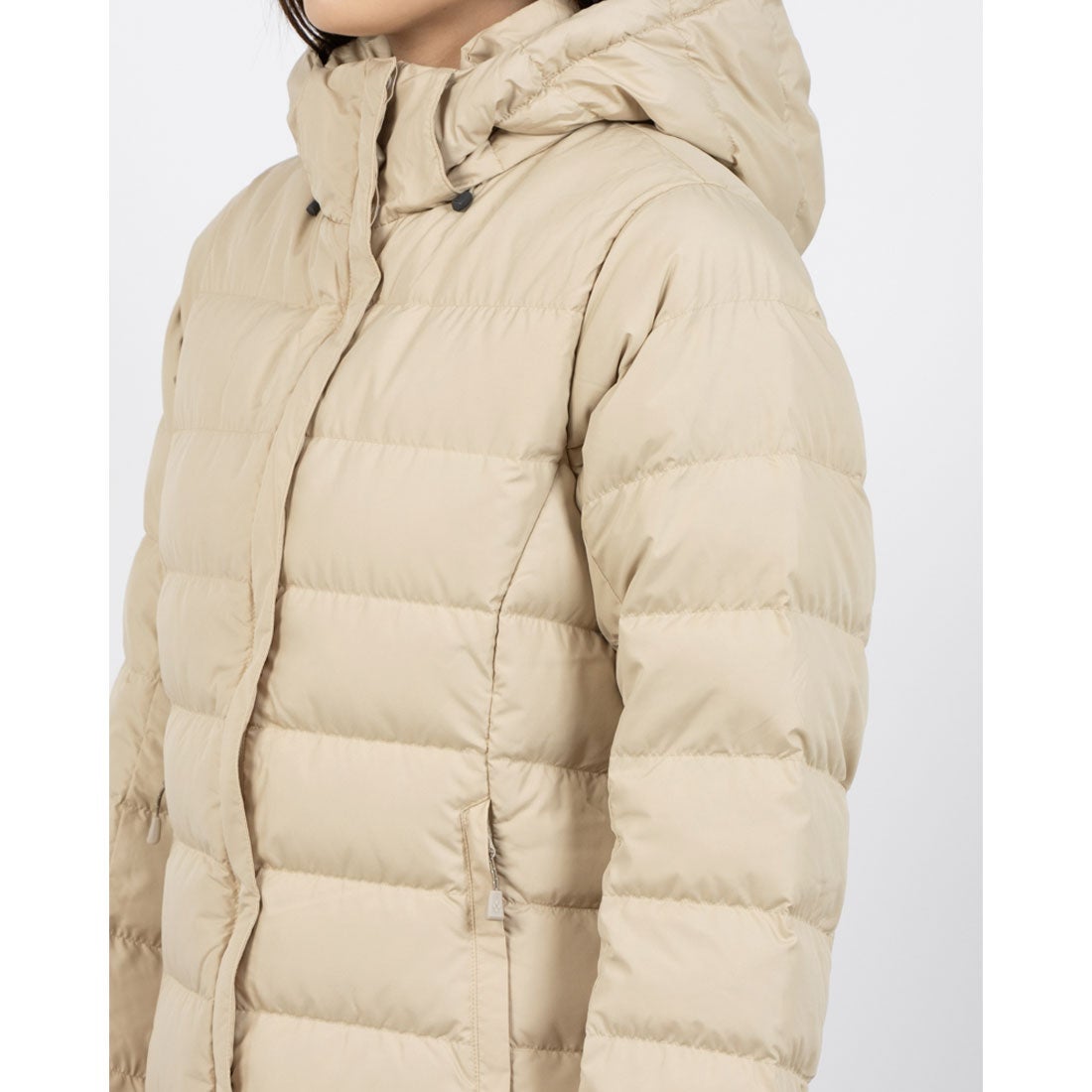 モンベル mont-bell トラベルダウンロングコート Women's （ベージュ