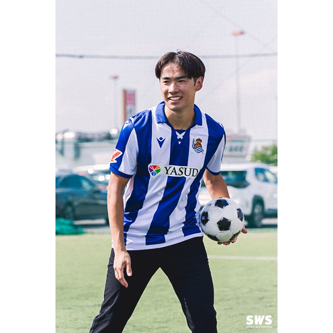 macron レアルソシエダ 24/25 ユニフォーム ホーム 半袖 #14.久保建英