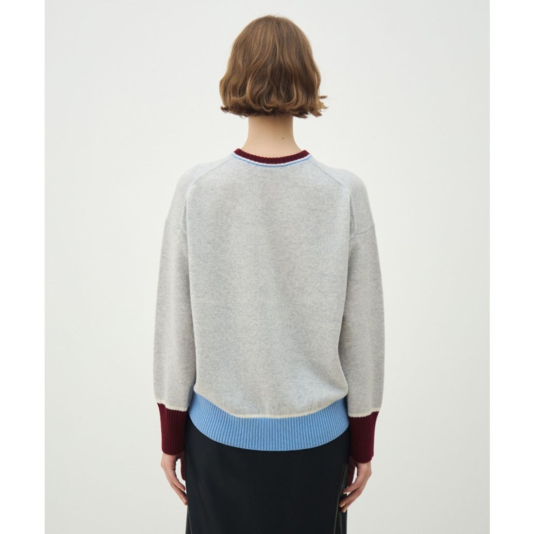 マカフィー MACPHEE NZ LAMBS クルーネックプルオーバー （68 ネイビー