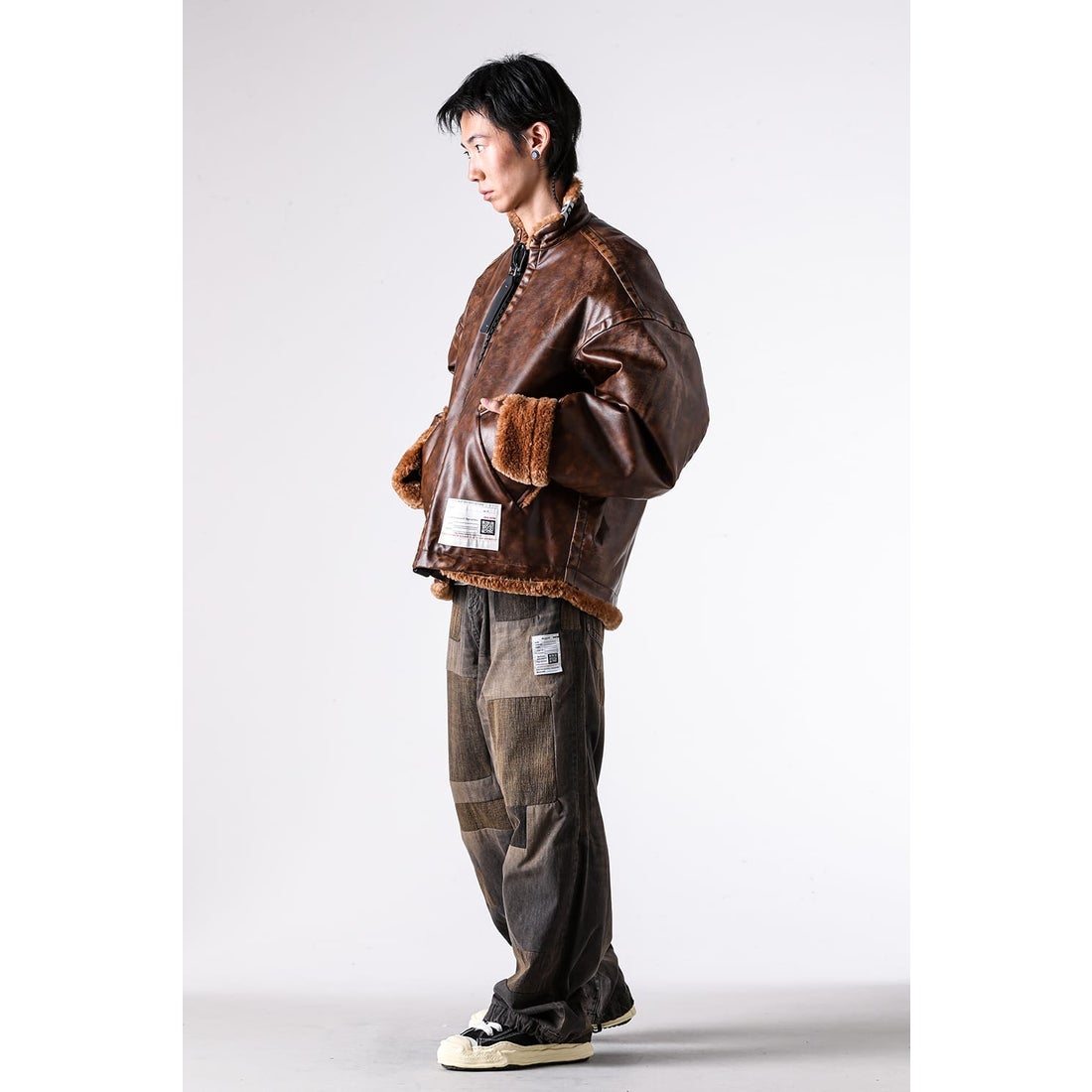 メゾン ミハラヤスヒロ Maison MIHARA YASUHIRO Vegan Boa Leather