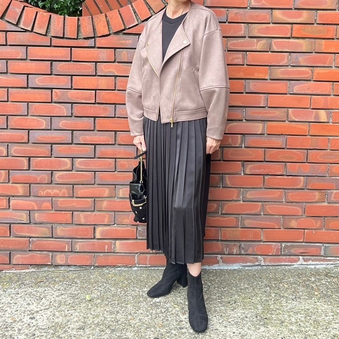 matute クニー Kunny. 洗練されたしなやかさ フェイクスエード ノー