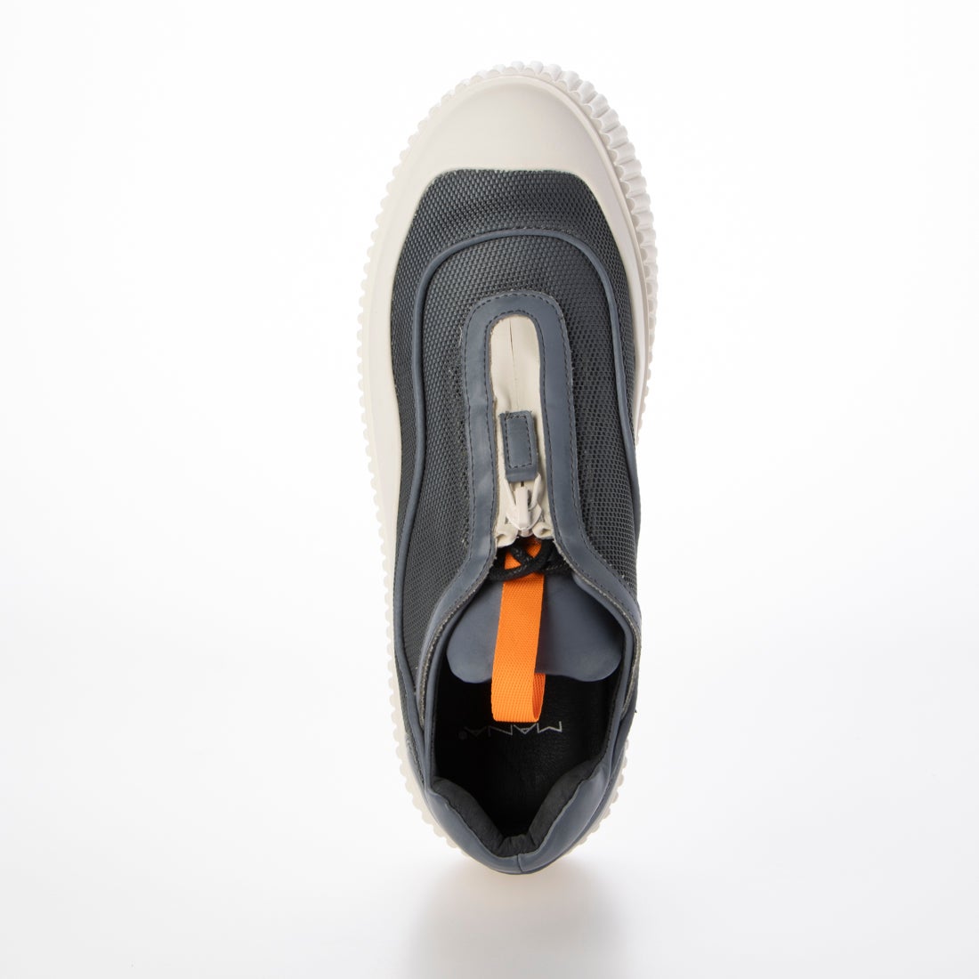 マナ MANA ブロック・シューレーススニーカー （DGY） - ファッション