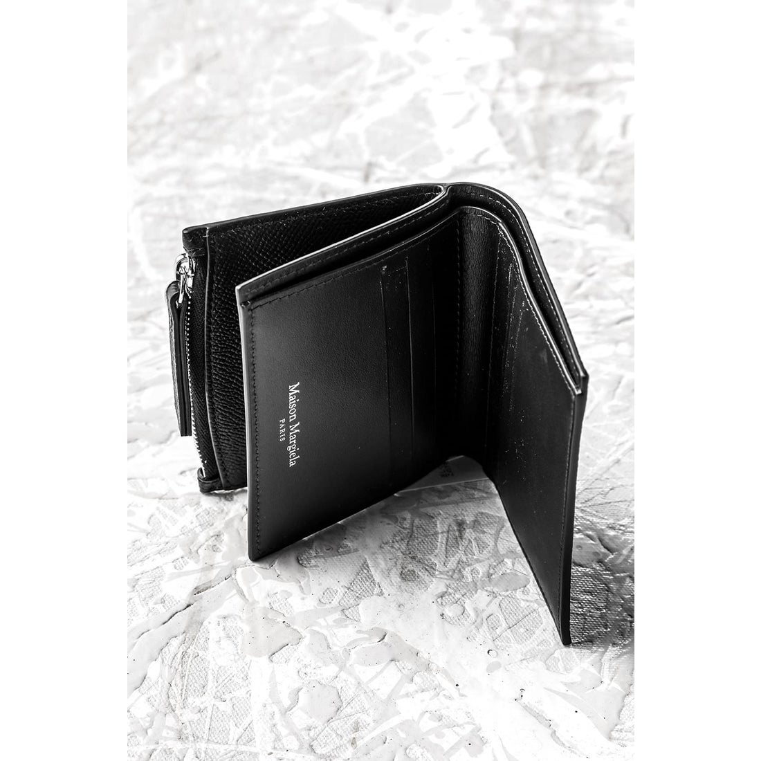MAISON MARGIELA Wallet Flip Flap Small （Black） - Osaka / Kyoto