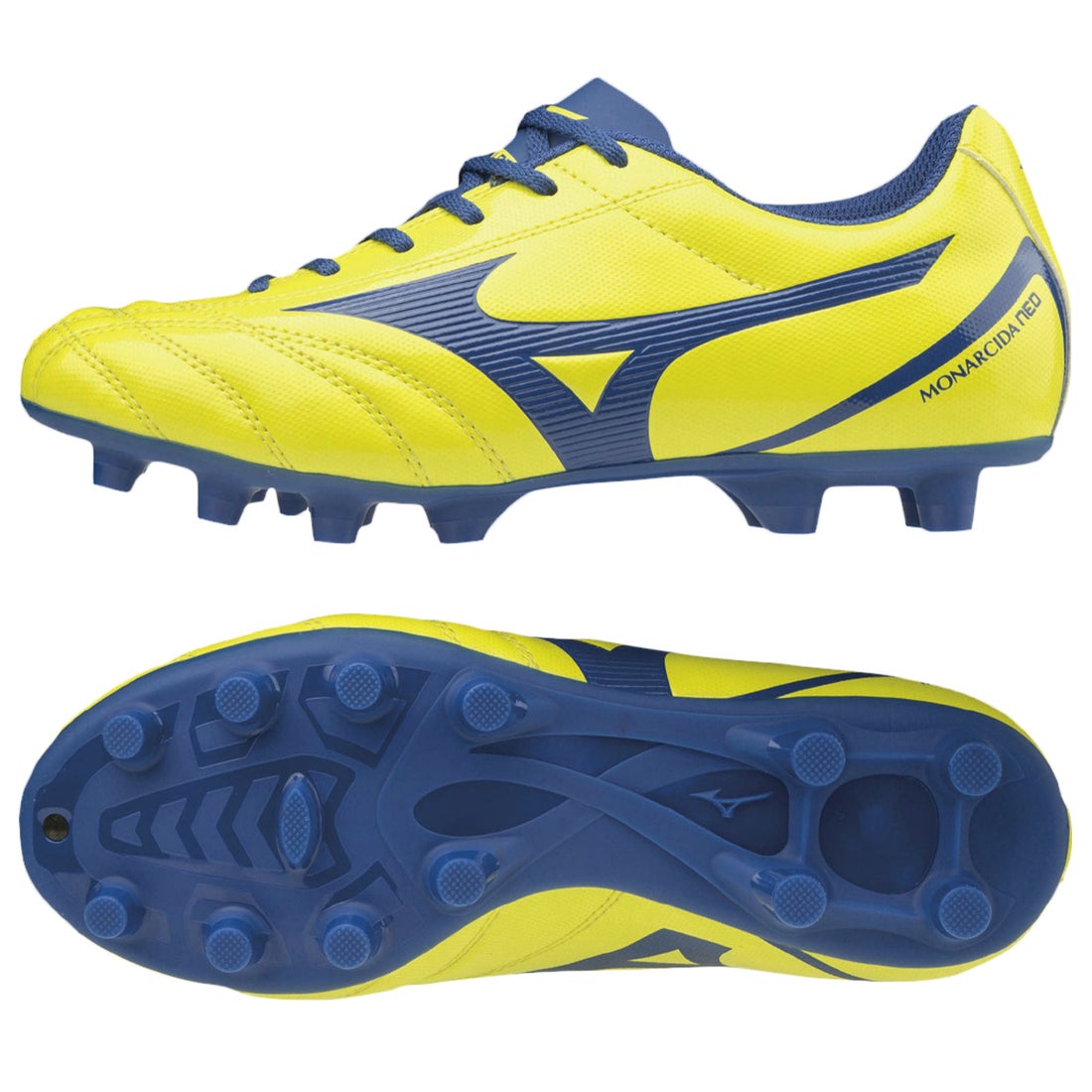 MIZUNO ミズノ モナルシーダNEO セレクト ジュニア(イエロー×ブルー