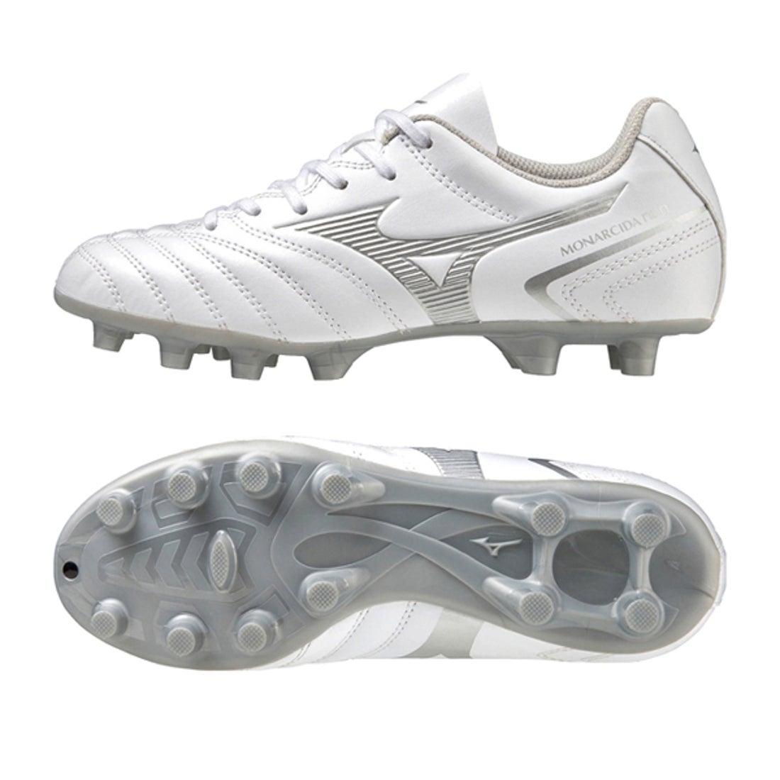 MIZUNO ミズノ モナルシーダ NEO 2 SELECT ジュニア(ホワイト×シルバー