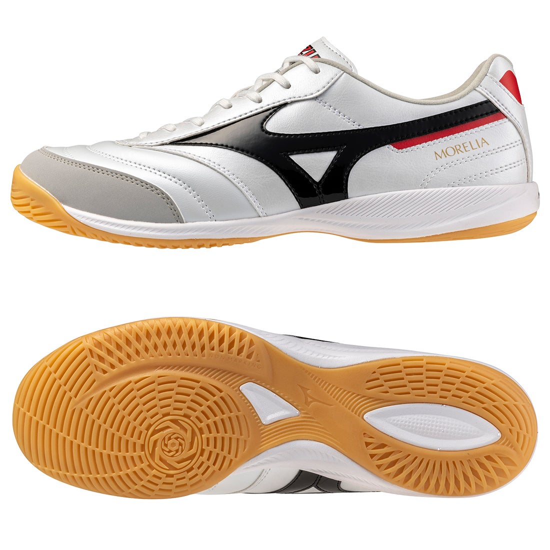 MIZUNO ミズノ モレリア SALA PRO IN(ホワイト×ブラック) Q1GA251309