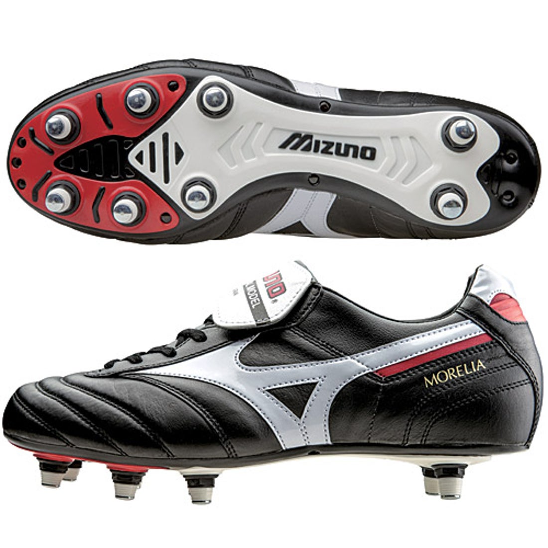 MIZUNO ミズノ モレリア II SI(ブラック×ホワイト)【購入特典：刺繍