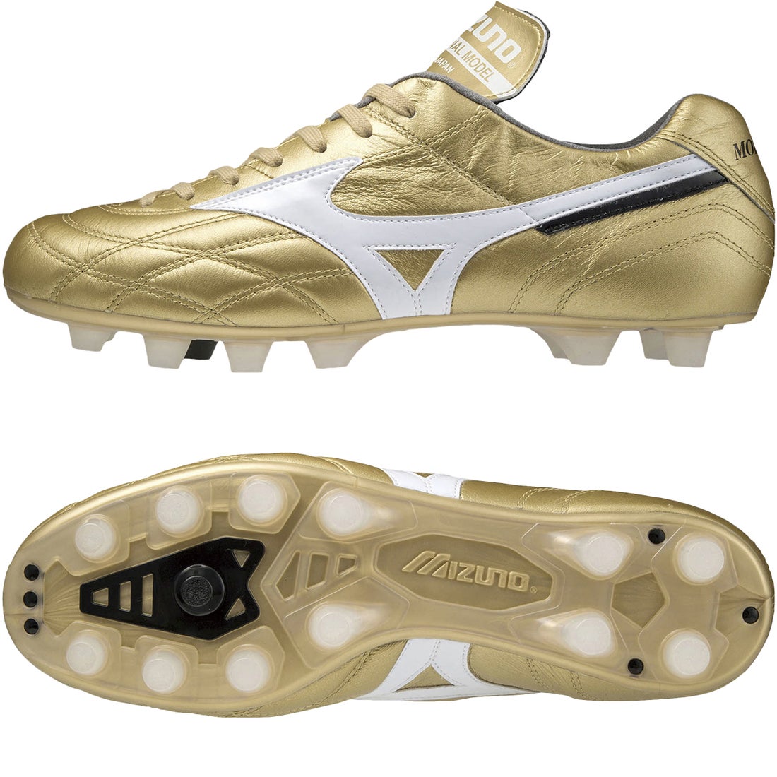 MIZUNO ミズノ モレリア UL JAPAN(ゴールド×ホワイト) P1GA211150