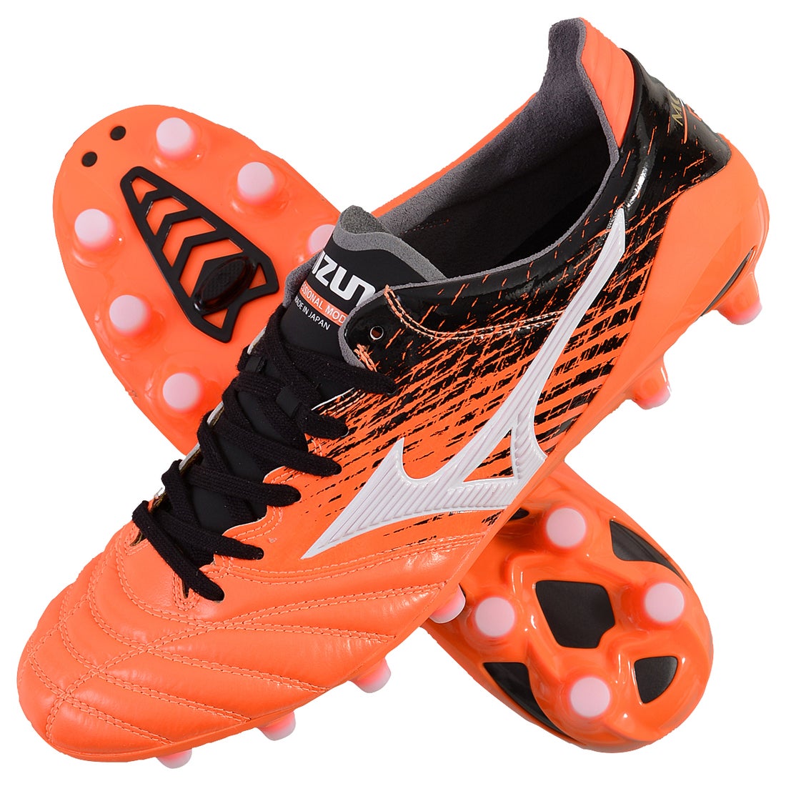 MIZUNO ミズノ モレリア NEO 2(オレンジ×ブラック） P1GA175054