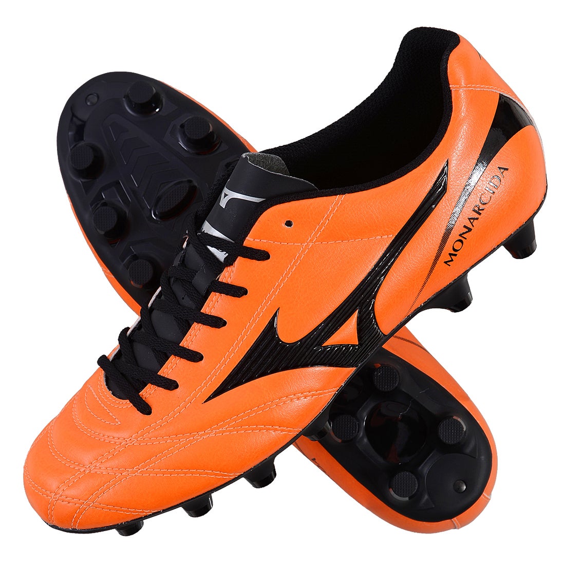 MIZUNO ミズノ モナルシーダ2 FS MD（オレンジ×ブラック） P1GA182354