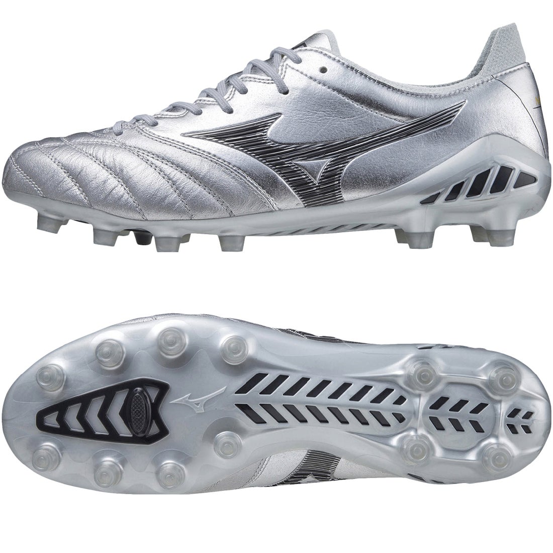 MIZUNO ミズノ モレリア NEO 3 JAPAN(シルバー×ブラック) P1GA218003