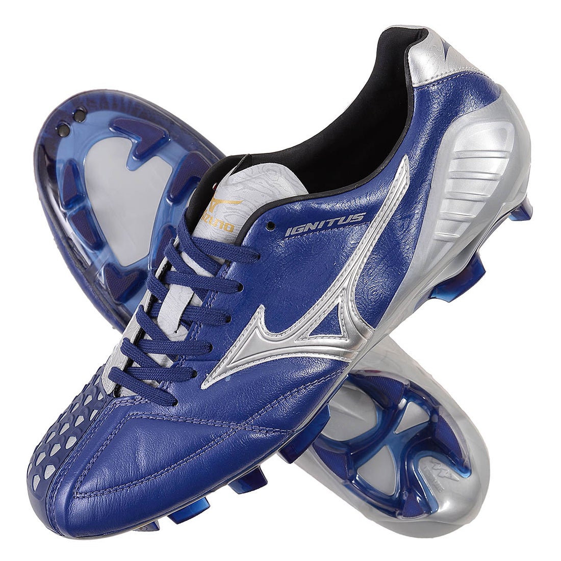 MIZUNO ミズノ ウェーブ イグニタス 4 JAPAN(ネイビー×シルバー