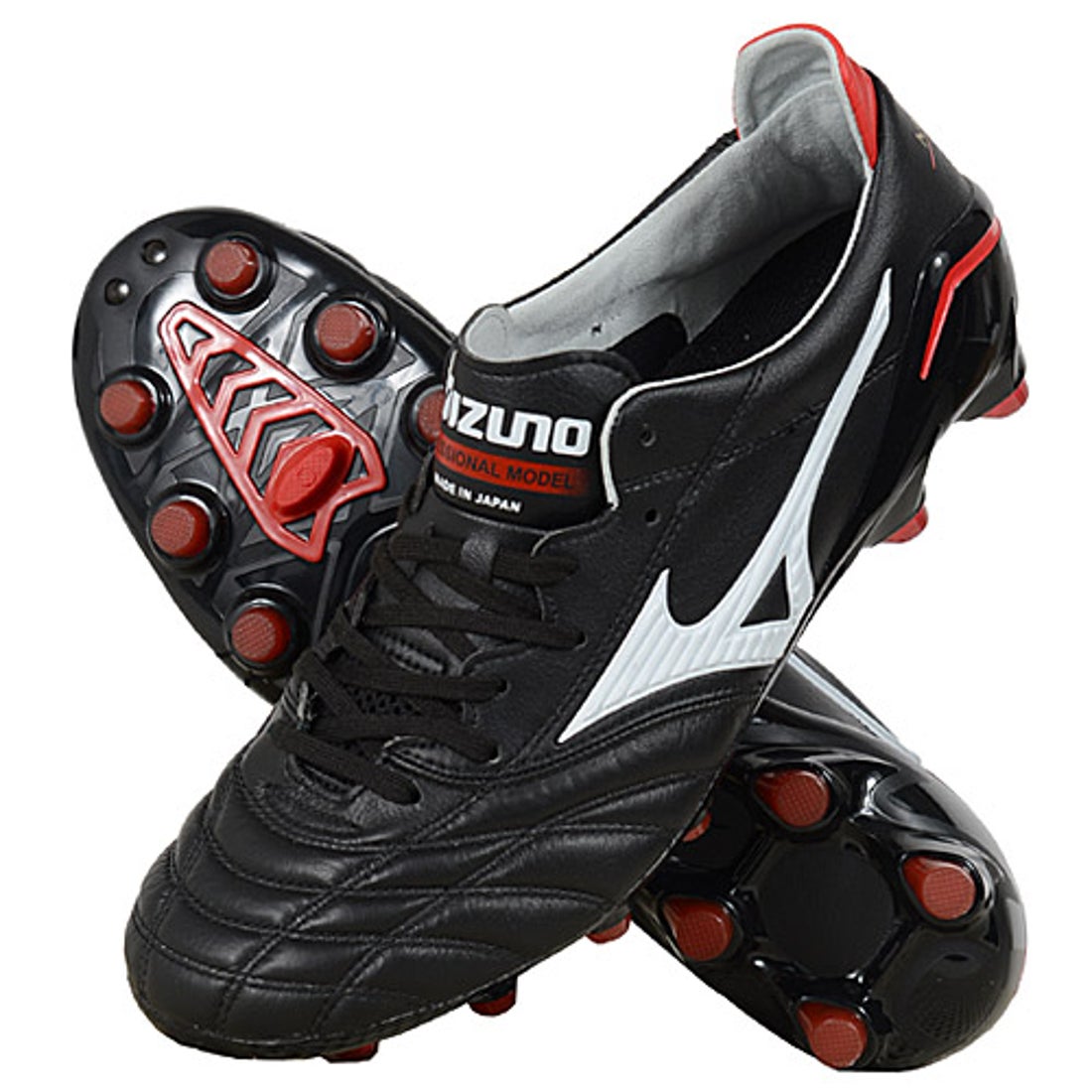 MIZUNO ミズノ モレリア NEO(ブラック×ホワイト)【購入特典：刺繍無料