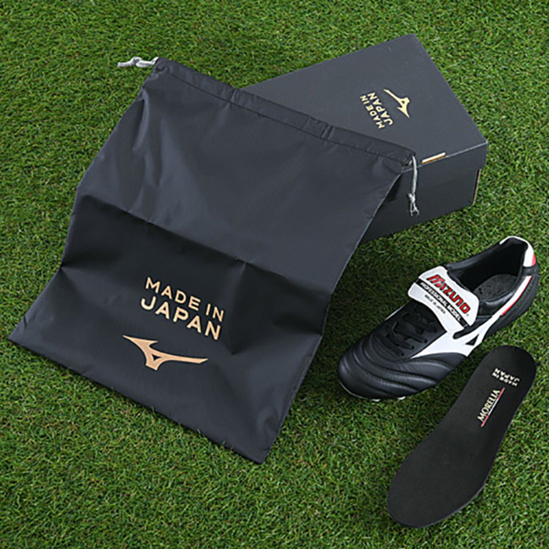 MIZUNO ミズノ モレリア II JAPAN(ブラック×ホワイト) P1GA200001