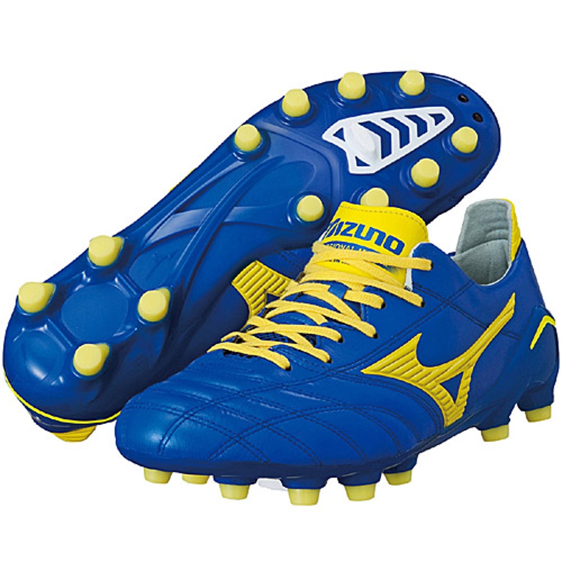 MIZUNO ミズノ モレリア NEO(ブルー×イエロー)【購入特典：刺繍無料