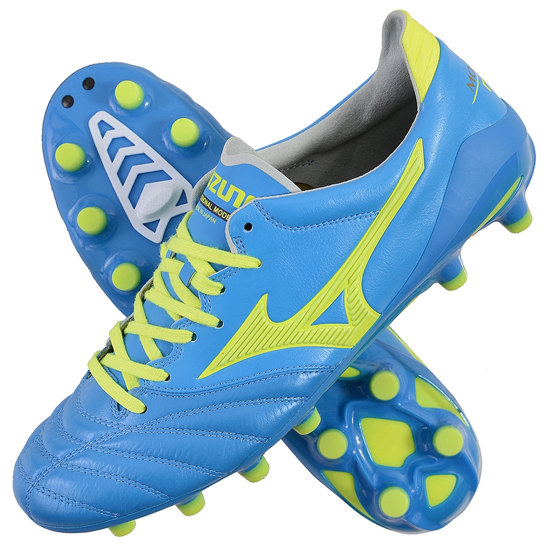 MIZUNO ミズノ モレリア NEO 2(ブルー×イエロー) P1GA165044 ブルー