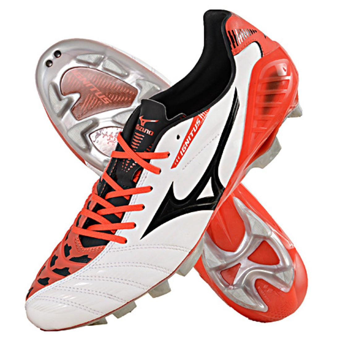 MIZUNO ミズノ ウェーブ イグニタス 3 MD(ホワイト×ブラック