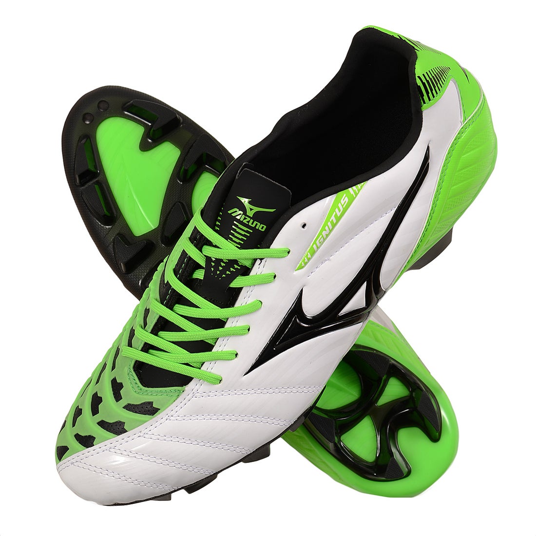 MIZUNO ミズノ イグニタス 3 MD ワイド(ホワイト×グリーン) P1GA153237