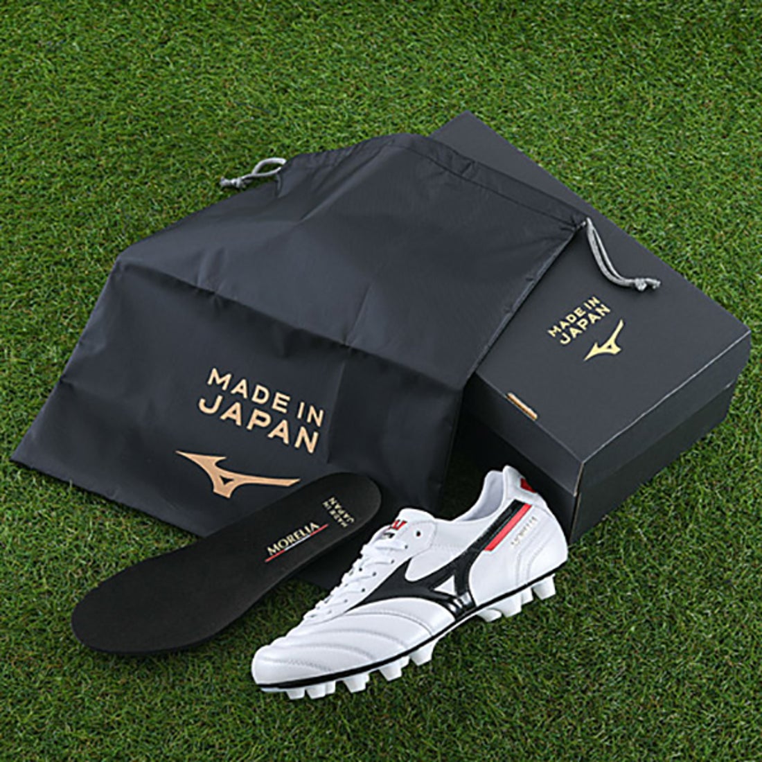 MIZUNO ミズノ モレリア II JAPAN ショートタン/ノーマルステッチ