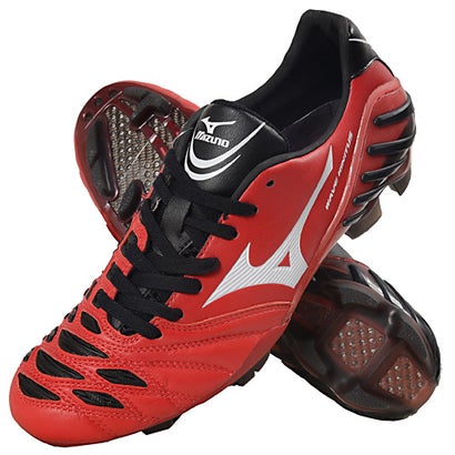 MIZUNO ミズノ ウエーブ イグニタス 2 MD(レッド×ブラック) 12KP25001