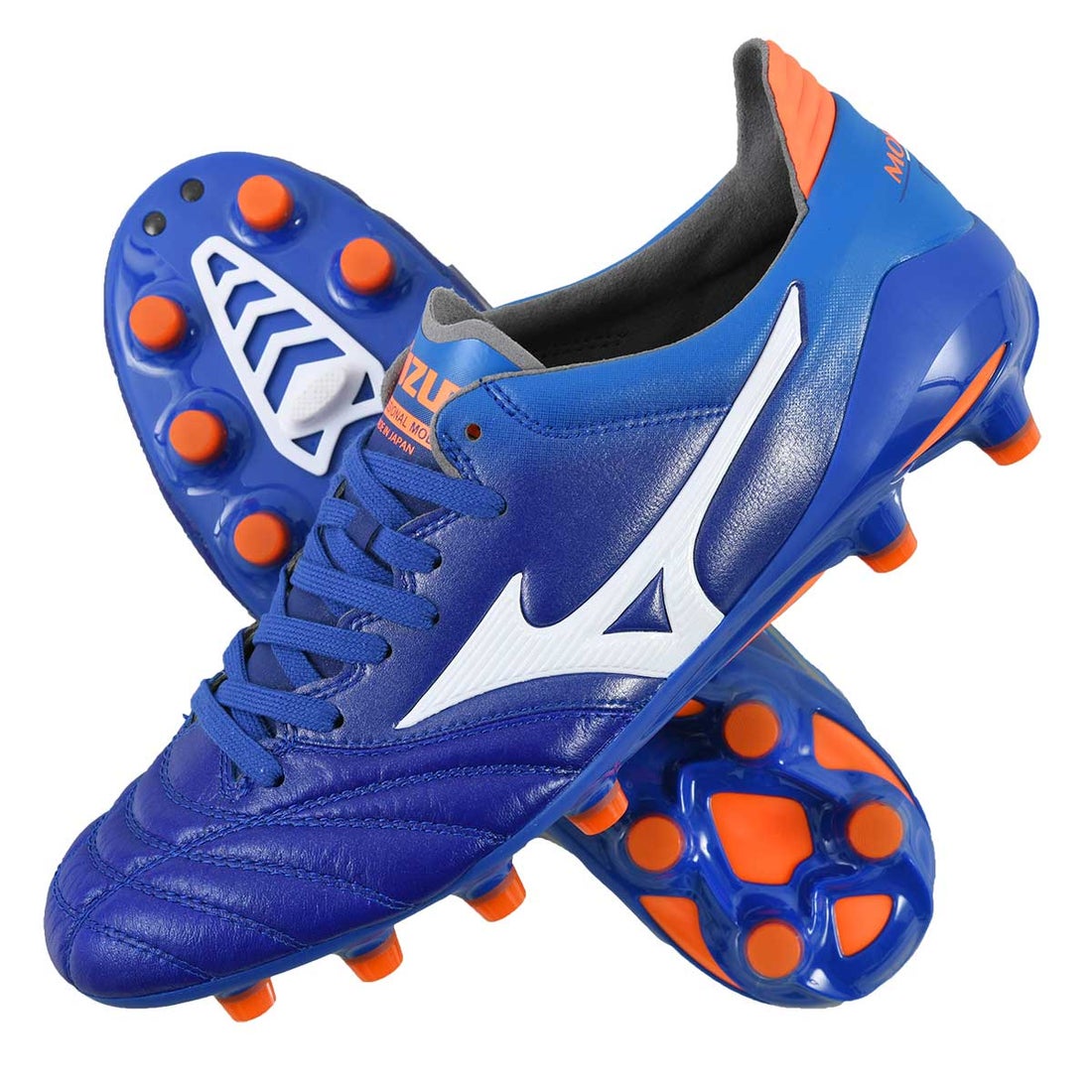 MIZUNO ミズノ モレリア NEO 2(ブルー×オレンジ) P1GA195001 レッド