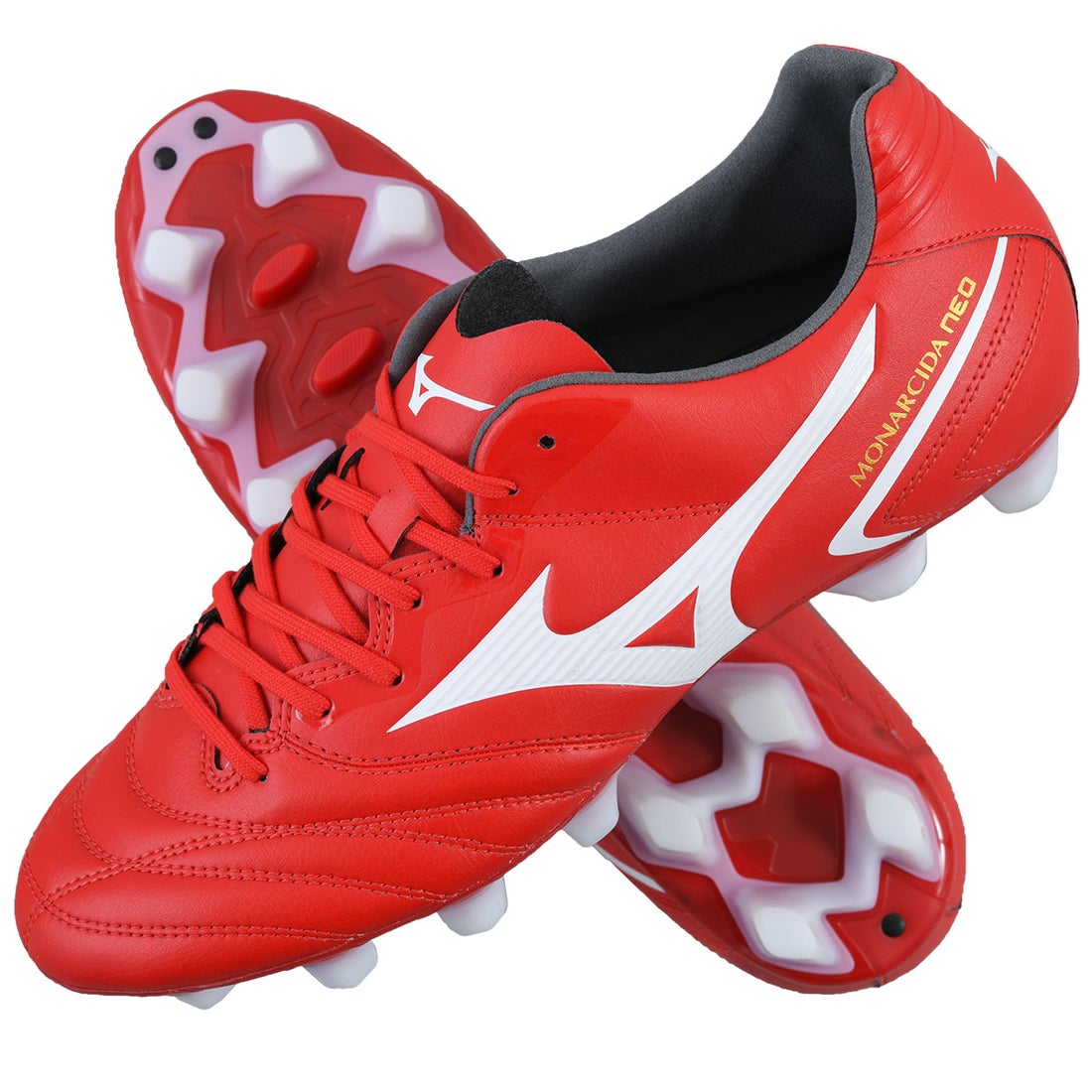 MIZUNO ミズノ モナルシーダ NEO 2 SW(レッド×ホワイト) P1GA210401