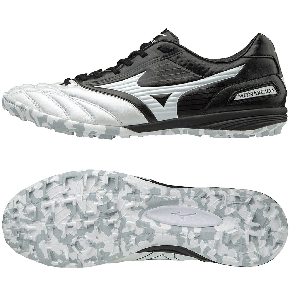 MIZUNO ミズノ モナルシーダ TF PRO（ホワイト×ブラック） Q1GB171001