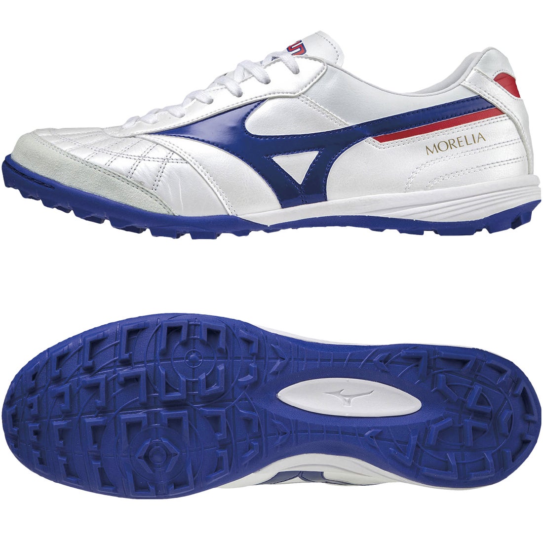 MIZUNO ミズノ モレリア SALA JAPAN TF(ホワイト×ブルー) Q1GB210025