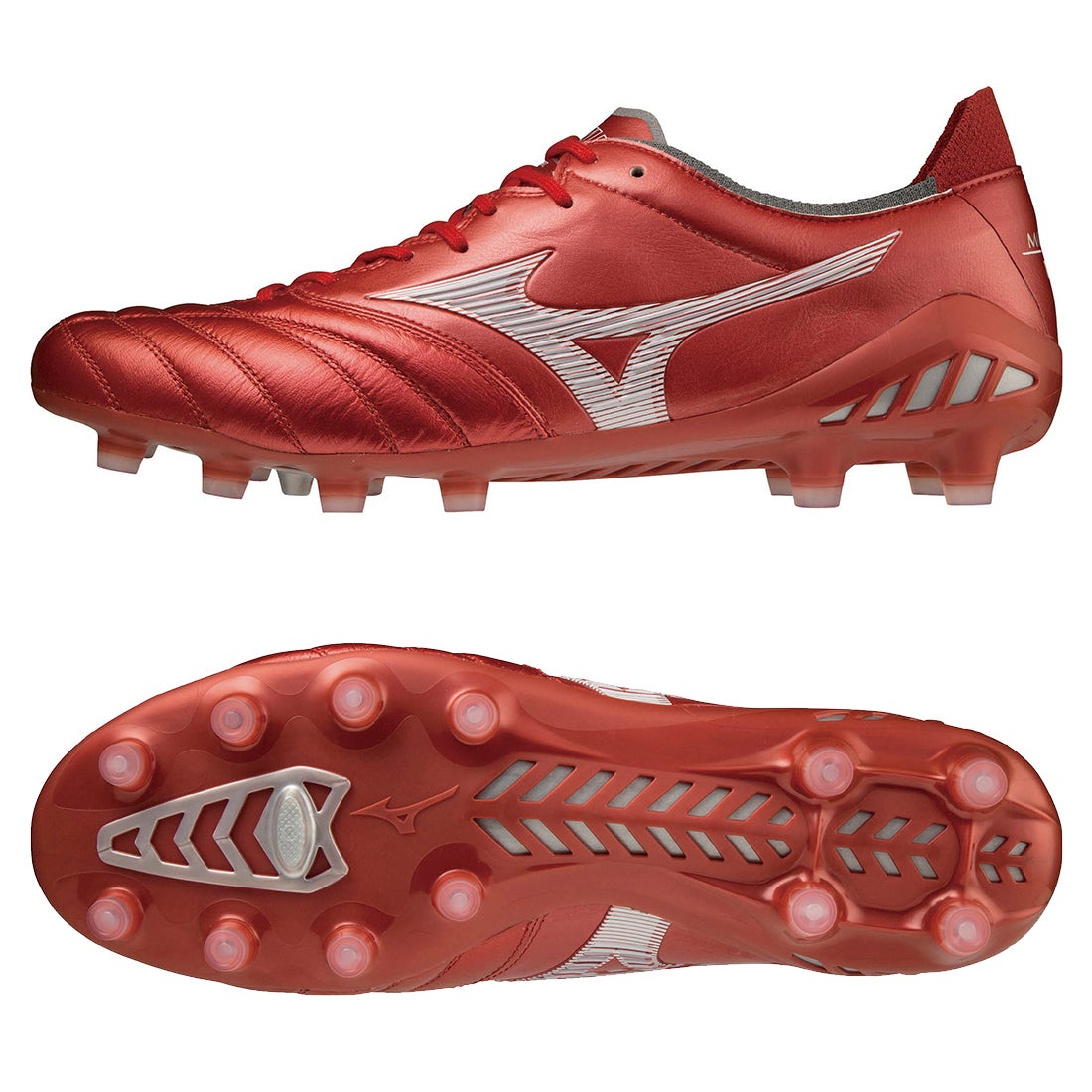 MIZUNO ミズノ モレリア NEO 3 JAPAN(レッド×ホワイト) P1GA228060