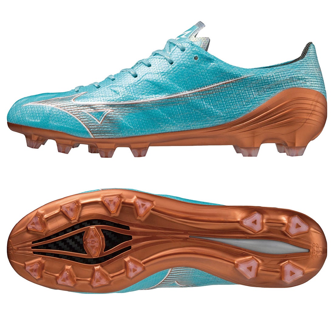 MIZUNO ミズノ アルファ JAPAN(ブルー×ブロンズ) P1GA236025 サッカー