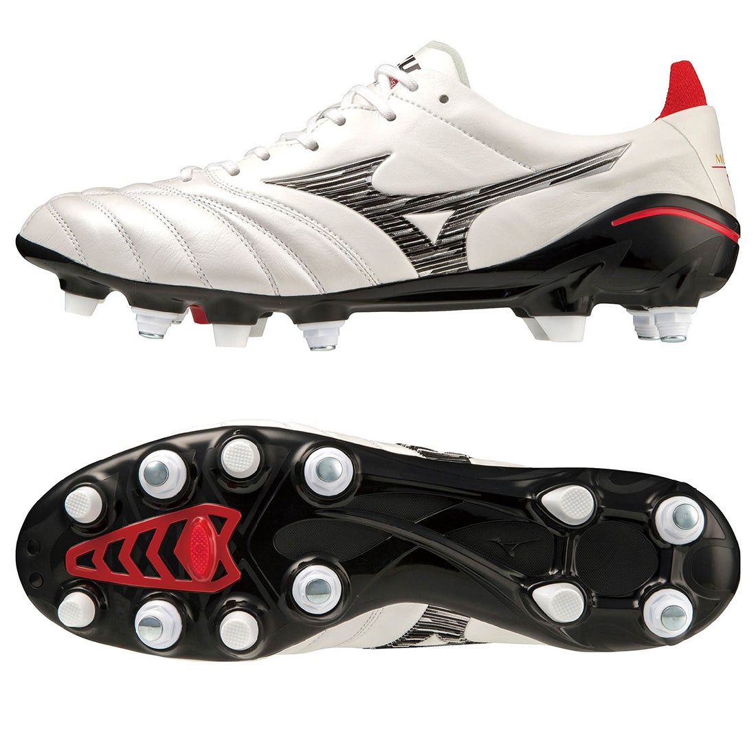 MIZUNO ミズノ モレリアネオ 4 JAPAN MIX(ホワイト×ブラック)【☆2,500