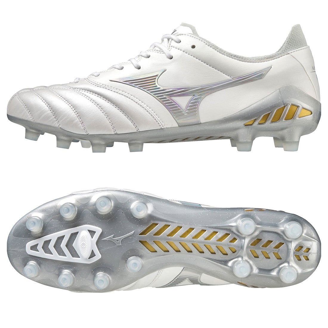 MIZUNO ミズノ モレリアネオ 3 JAPAN(ホワイト×シルバー) P1GA238004