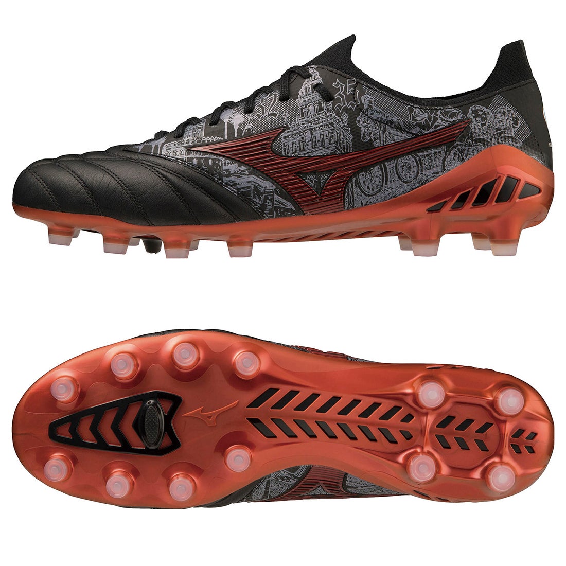 MIZUNO ミズノ モレリアNEO 3 β SR4 JAPAN(ブラック×レッド