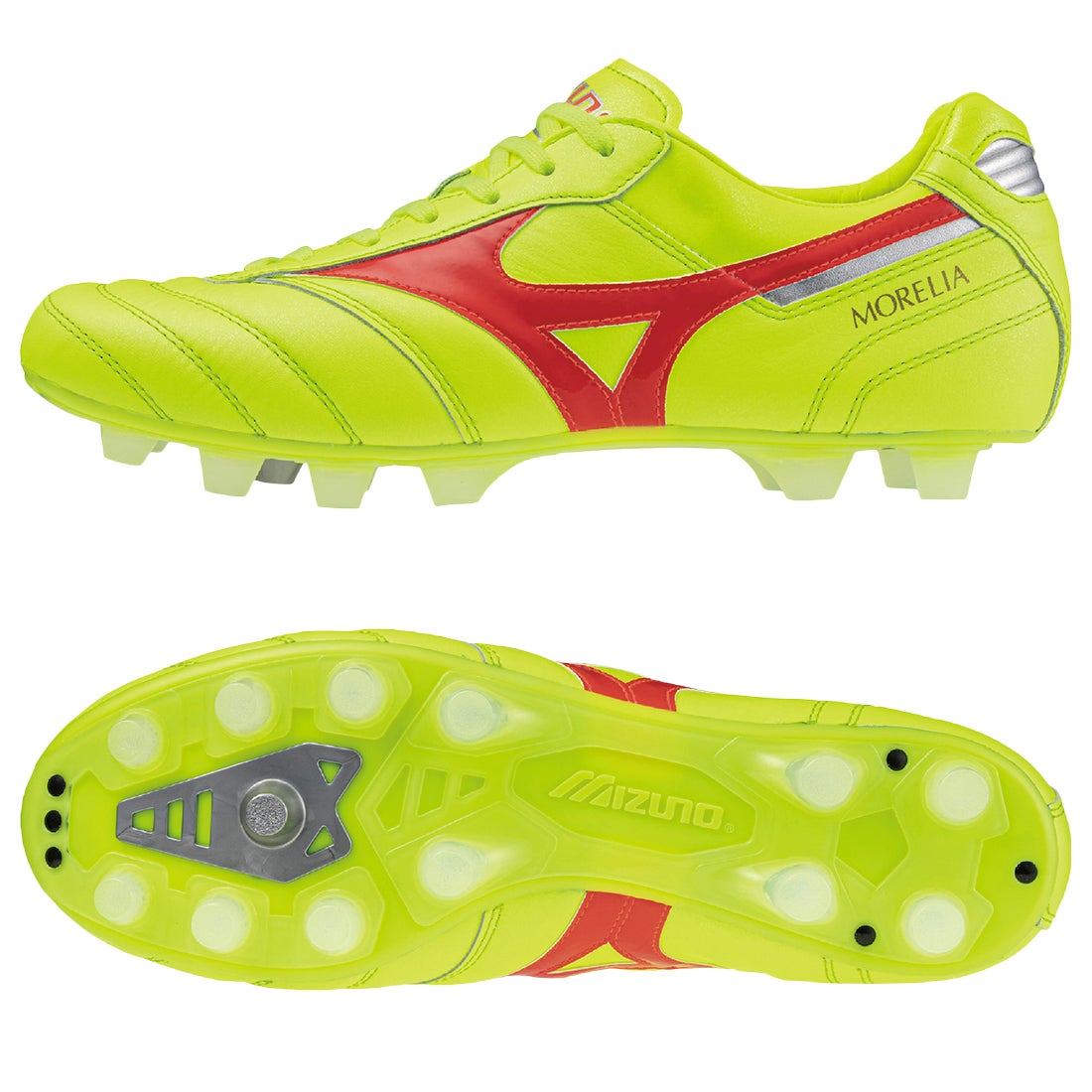 MIZUNO ミズノ モレリア II JAPAN(イエロー×レッド) P1GA240145