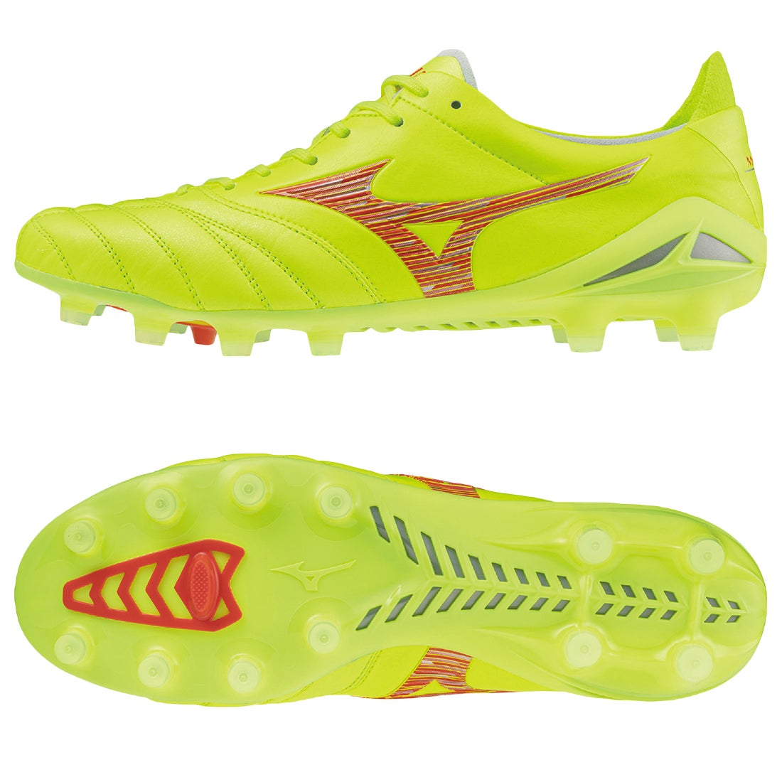 MIZUNO ミズノ モレリアネオ 4 JAPAN(イエロー×レッド) P1GA243045