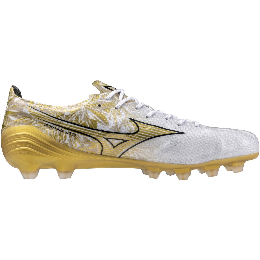 MIZUNO ミズノアルファ ELITE(ホワイト×ゴールド) P1GA246250 サッカー