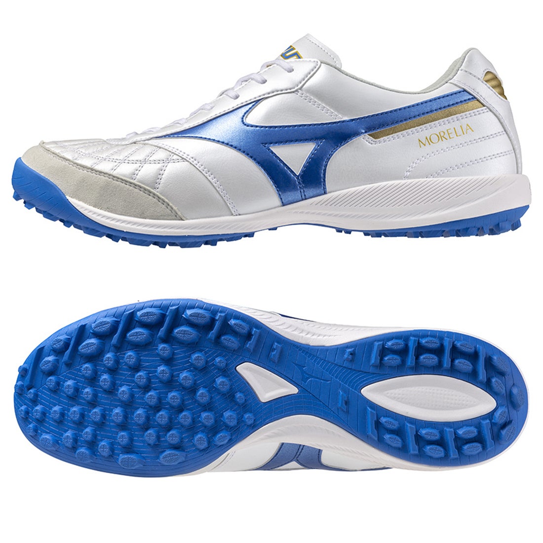 MIZUNO ミズノ モレリア SALA JAPAN TF(ホワイト×ブルー) Q1GB241125