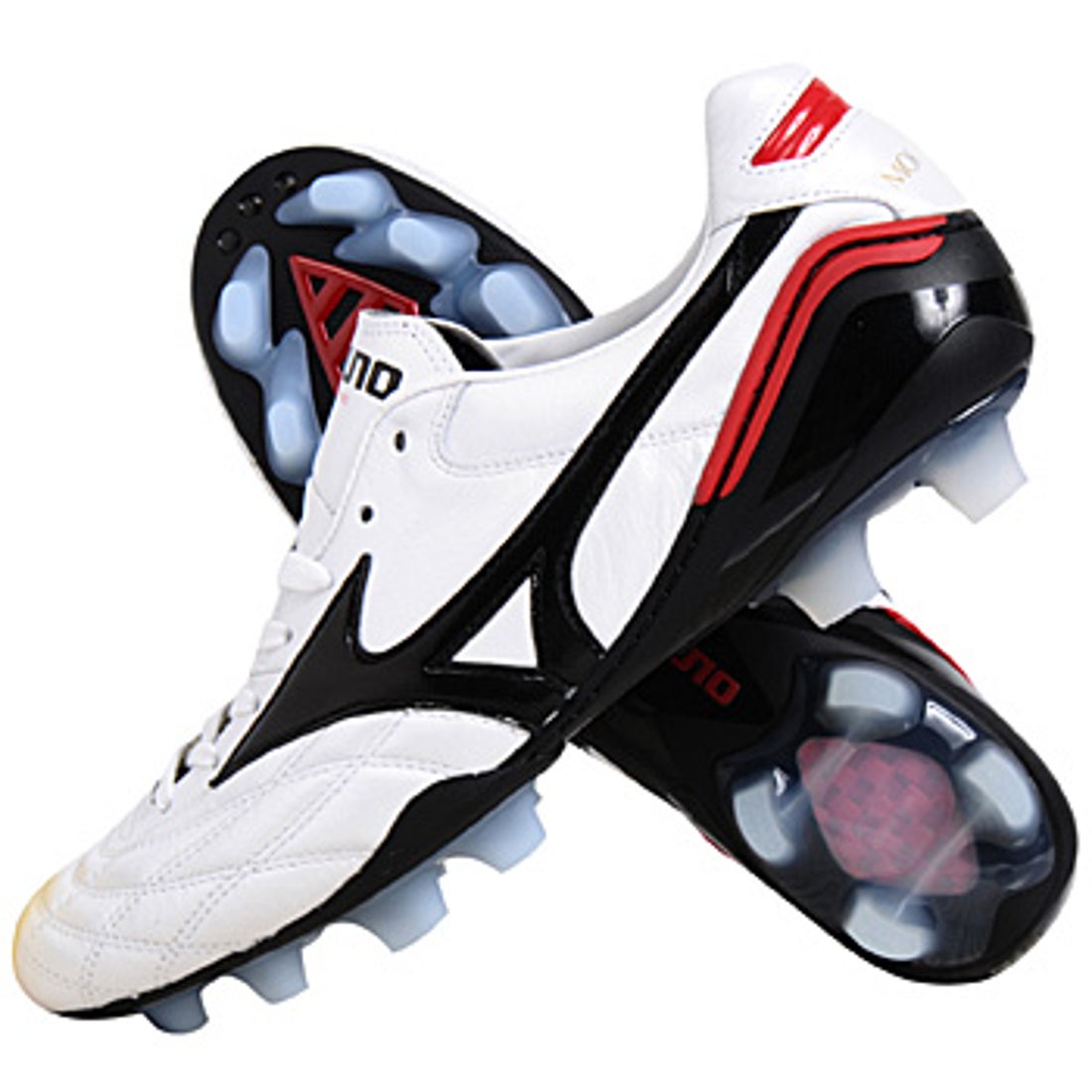 MIZUNO ミズノ モレリア ウェーブ(ホワイト×ブラック)【購入特典：刺繍