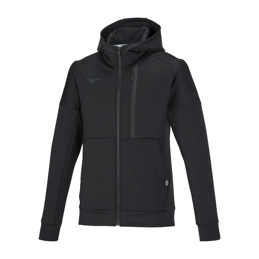 MIZUNO ミズノ ストレッチスウェットフーディ(ブラック) 32MCA05009