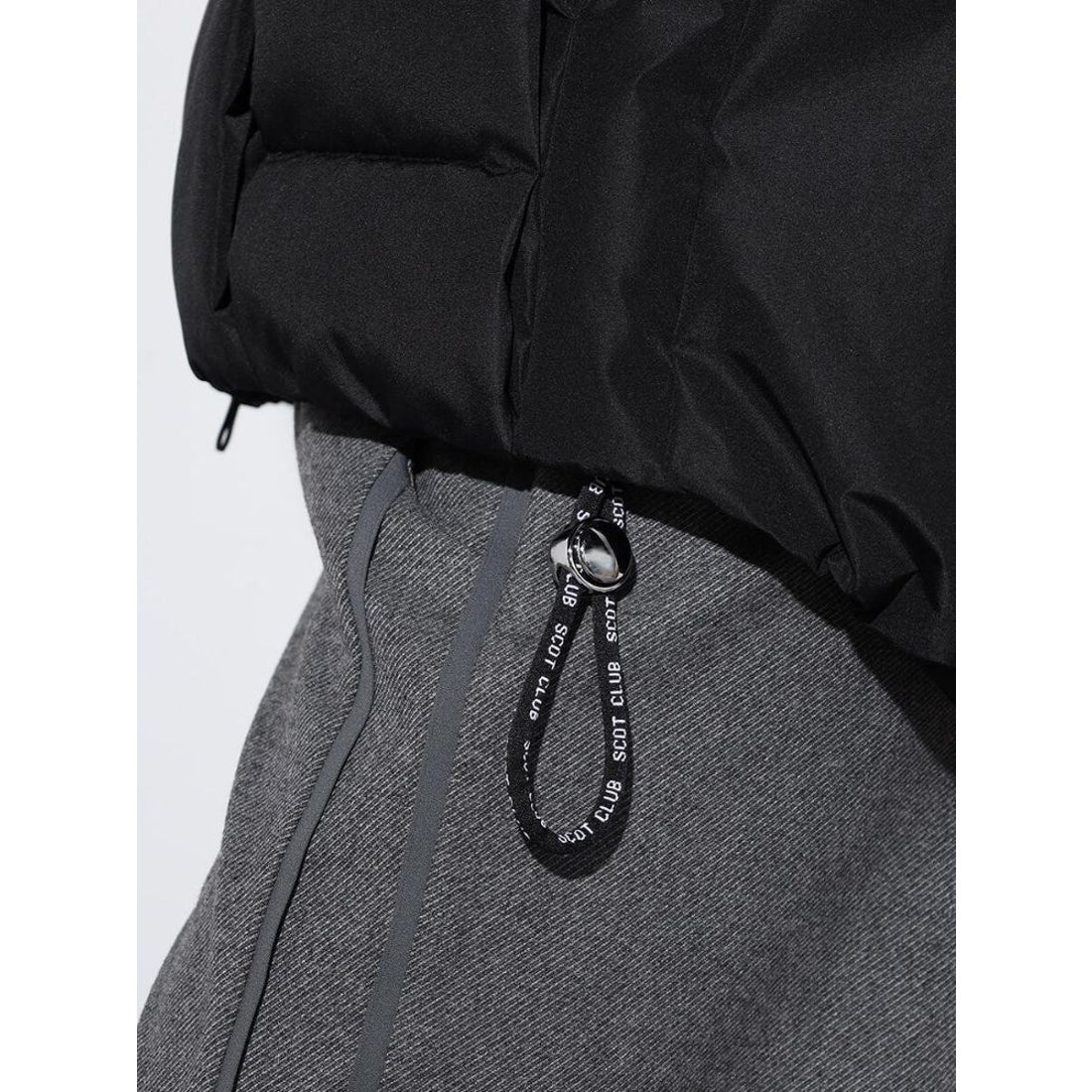 スコットクラブ SCOTCLUB メッシュドロスト中綿ブルゾン （ブラック