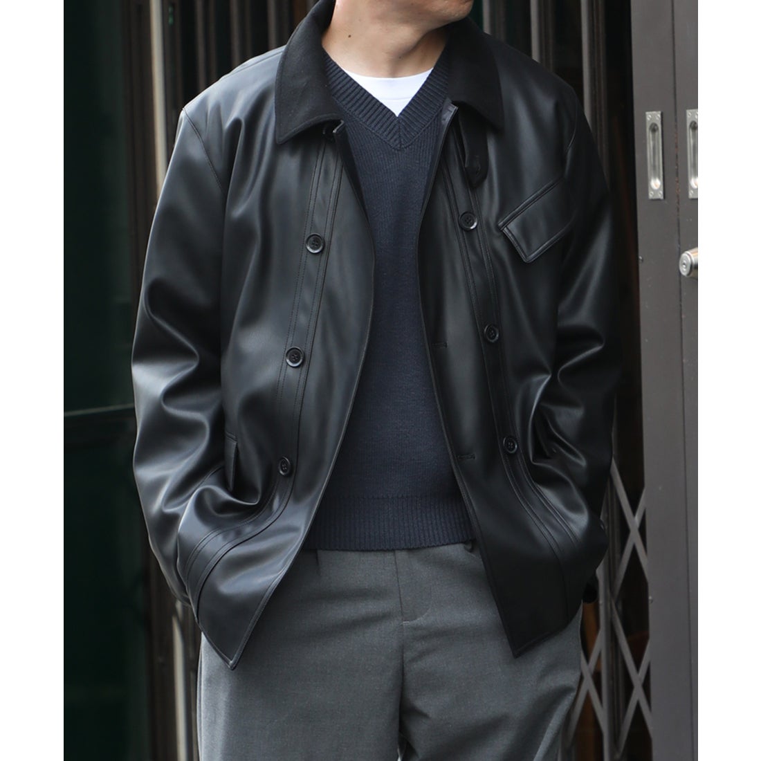 SETUP7 羽織れば決まる◎ Doublebreasted Artisan Coat コルビジェ