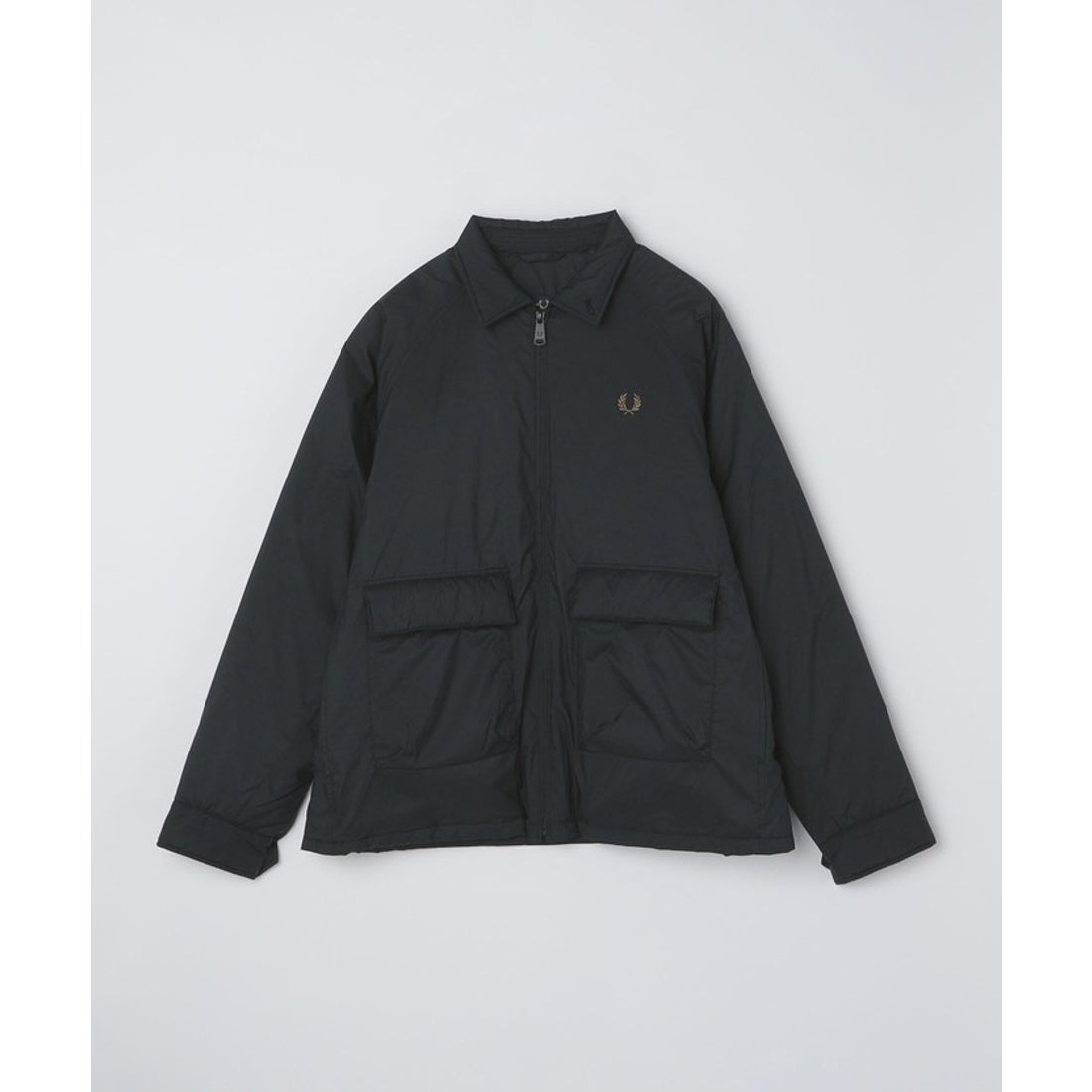 シップス SHIPS 【SHIPS別注】FRED PERRY: 中綿 ジップ シャツブルゾン