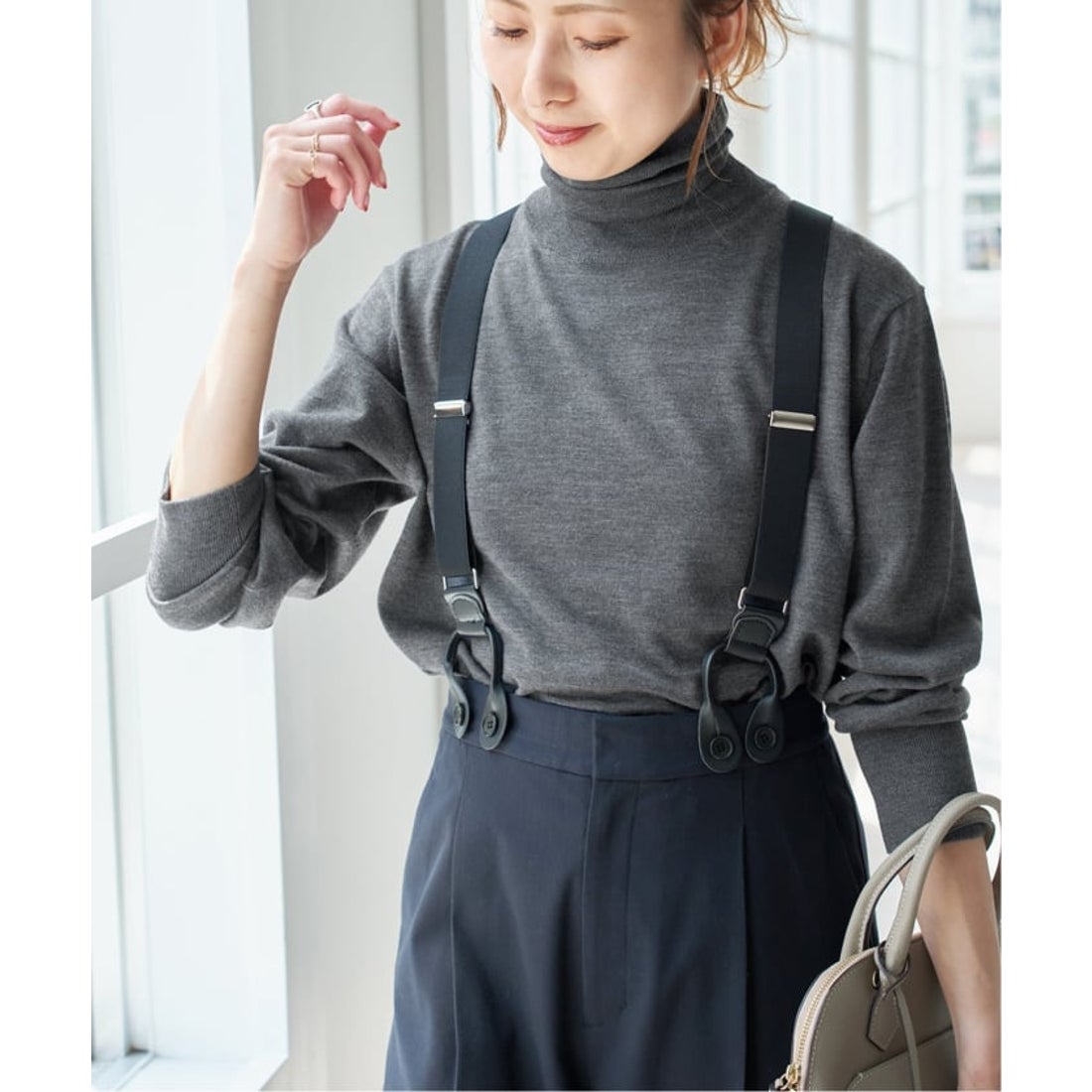 スピック＆スパン Spick & Span 《追加》18Gタートルネックプル