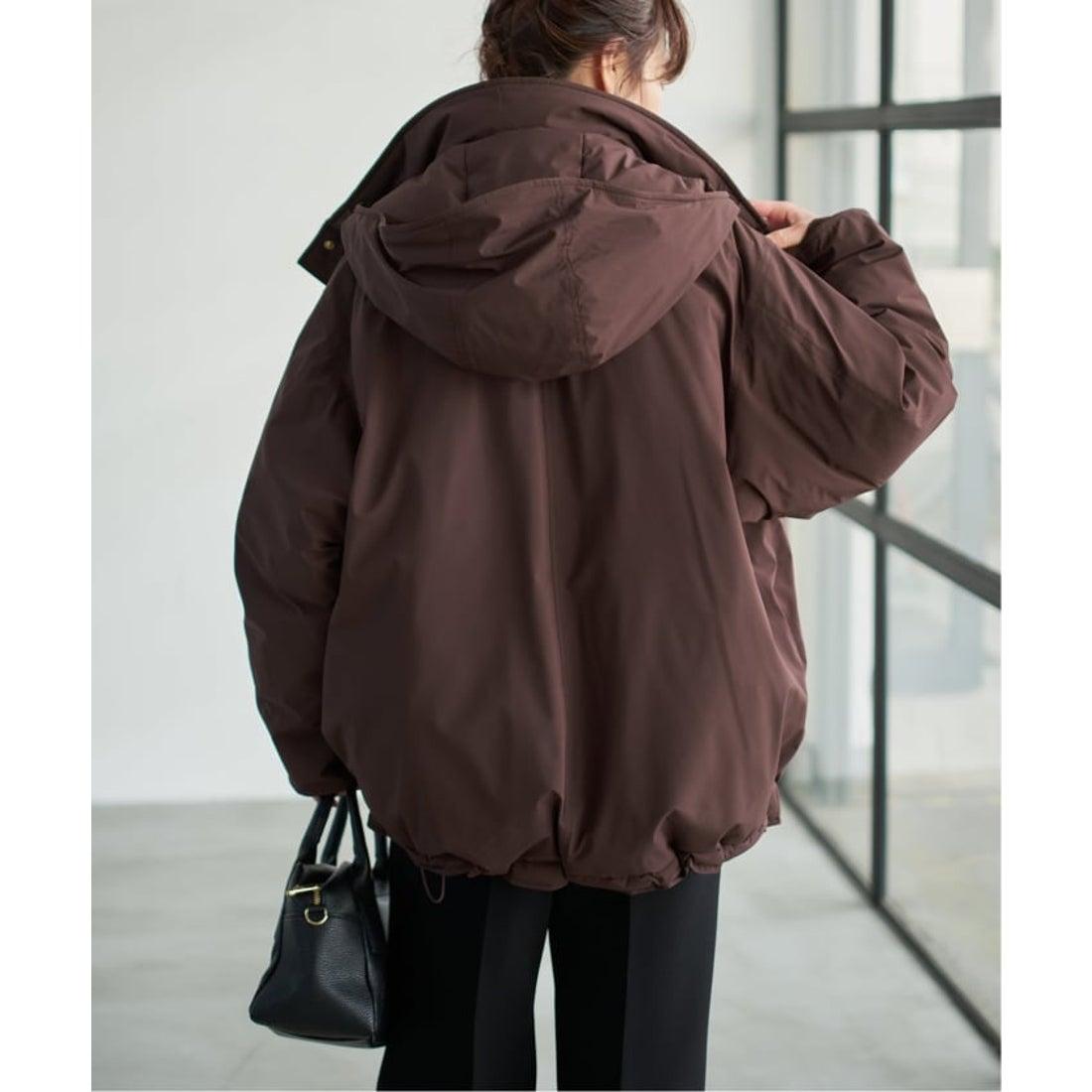 スピック＆スパン Spick & Span 《追加》2WAY撥水ダウンハーフコート