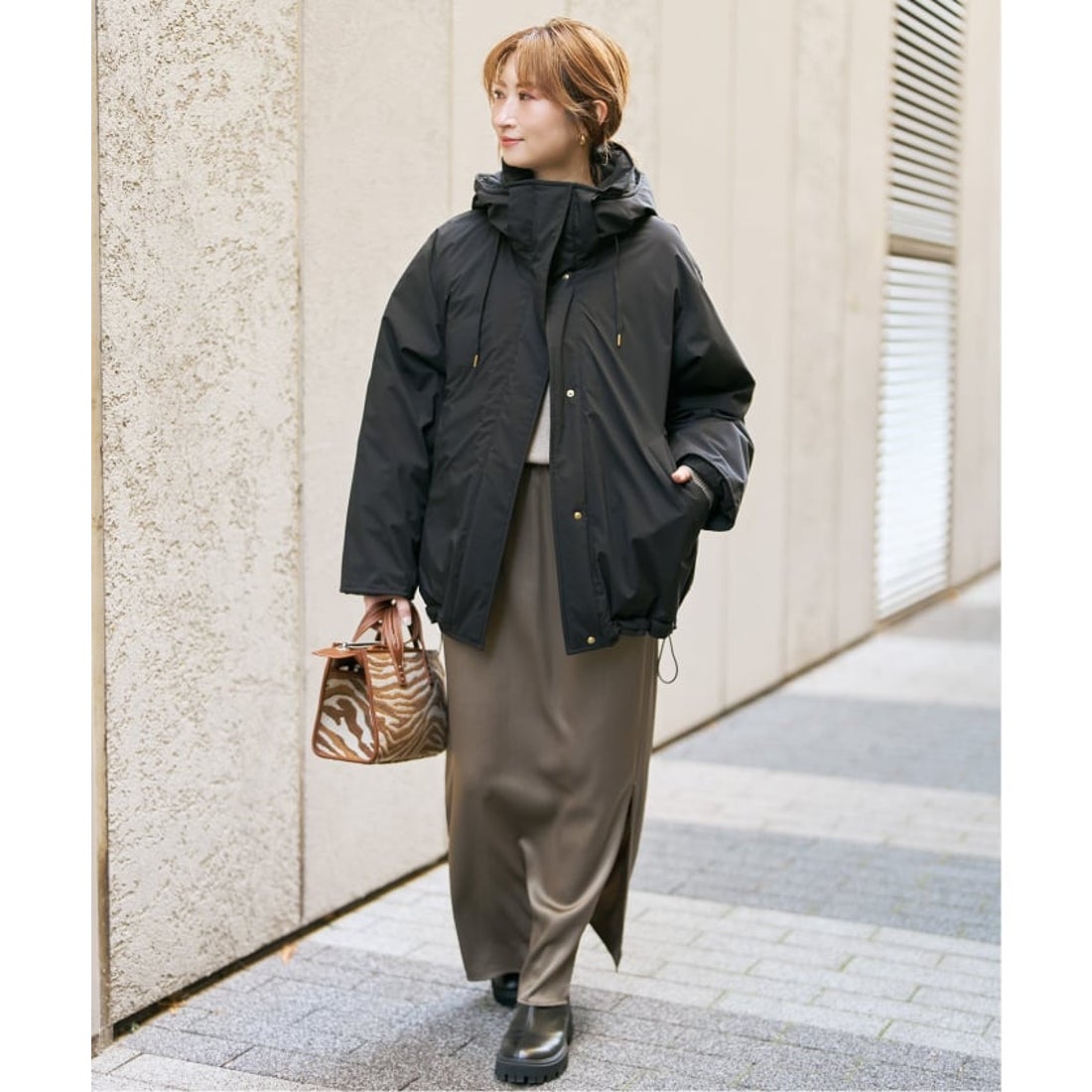 スピック＆スパン Spick & Span 《追加》2WAY撥水ダウンハーフコート