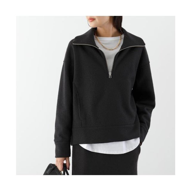 パシオーネ PASSIONE PASSIONE プルオーバー 46957 ハーフジップ