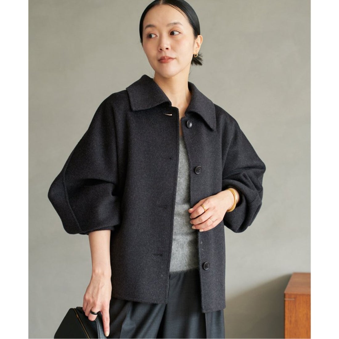 プラージュ Plage HAMILTON Jacket コート （ブラック B