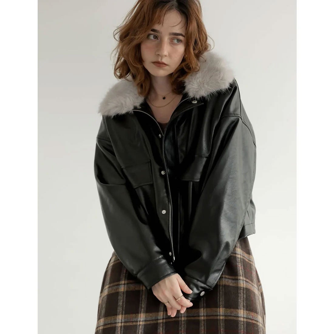 Re:EDIT [2024-25 WINTER COLLECTION]2WAYヴィンテージライクファー付