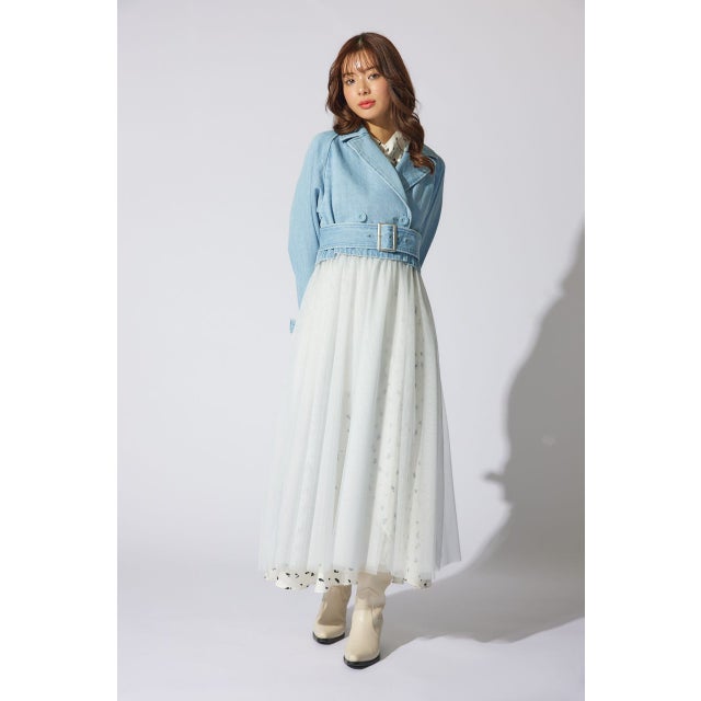 リエンダ rienda テディボア2WAYロングコート （IVOY3